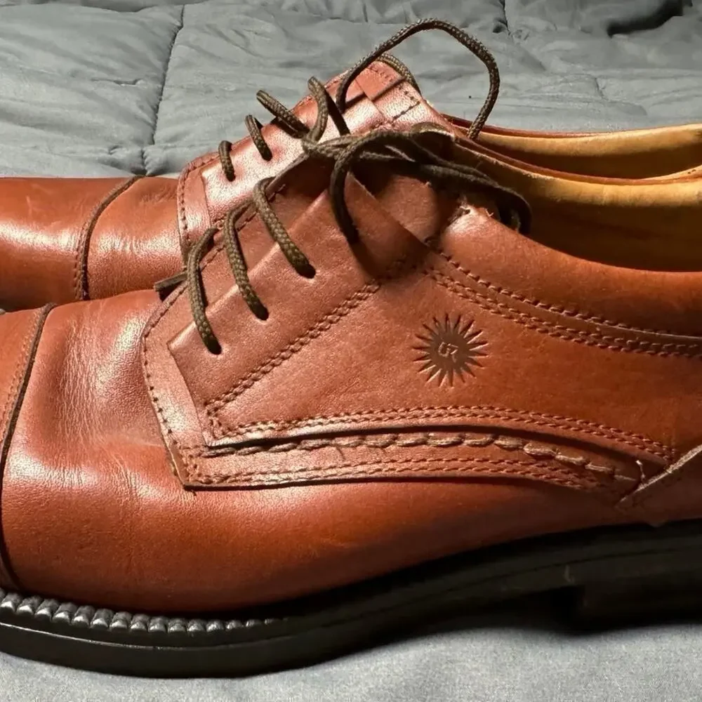 Men's CP Brown Dress shoes Size 9.5M Made in Italy